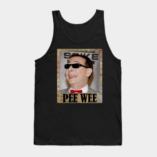 Pee Wee Herman // Vintage Frame Tank Top